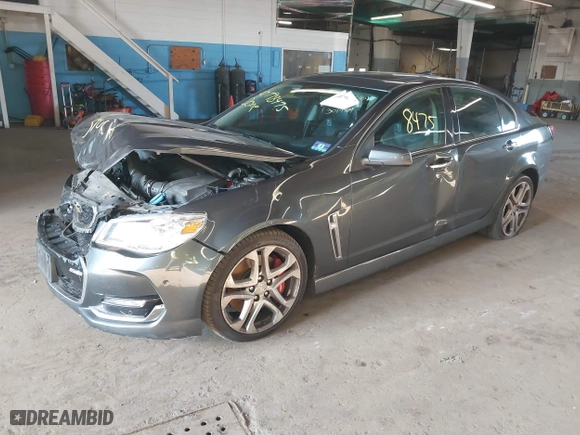 2017 Chevrolet SS with VIN 6G3F15RW8HL301494, listed as a IAAI auction lot 40798475 with 93,001 mi miles. Bid and sale history available at carsss.com. Image 18.