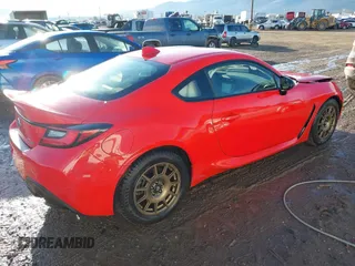 2023 Toyota GR86 Premium with VIN JF1ZNBF15P8757823, listed as a IAAI auction lot 41129408 with 17,830 mi miles. Bid and sale history available at carsss.com. Image 4.