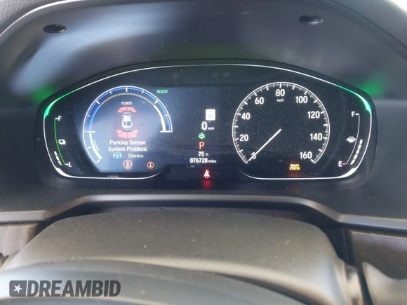 2022 Honda Accord Touring with VIN 1HGCV3F90NA011671, listed as a IAAI auction lot 42743890 with 76,728 mi miles and . Bid and sale history available at DreamBid. Image 7.