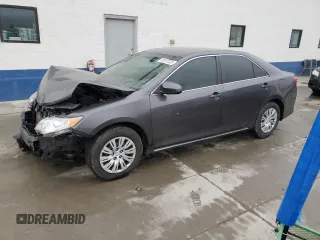 2012 Toyota Camry L with VIN 4T4BF1FK6CR213281, listed as a Copart auction lot 50247535 with 153,285 mi miles and Salvage Title. Bid and sale history available at carsss.com. Image 1.