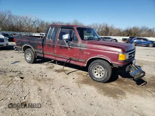 1989 Ford F-150 with VIN 1FTEX15NXKKB65587, listed as a Copart auction lot 86920304 with 89,551 mi miles and Salvage Title. Bid and sale history available at carsss.com. Image 4.