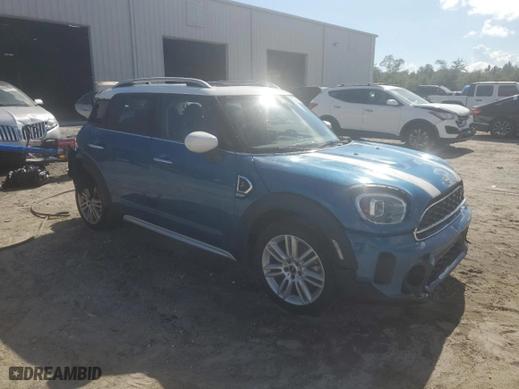 2023 MINI Countryman Cooper S with VIN WMZ53BR08P3R00410, listed as a Copart auction lot 68829034 with 11,877 mi miles and Salvage Title. Bid and sale history available at carsss.com. Image 4.