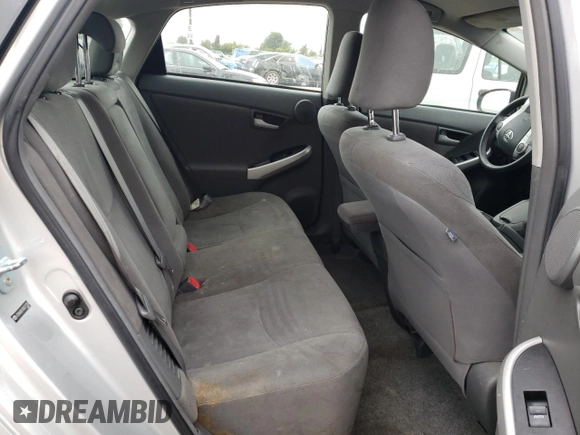 2011 Toyota Prius I with VIN JTDKN3DU7B0277336, listed as a Copart auction lot 55989835 with 155,307 mi miles and Clean Title. Bid and sale history available at DreamBid. Image 10.
