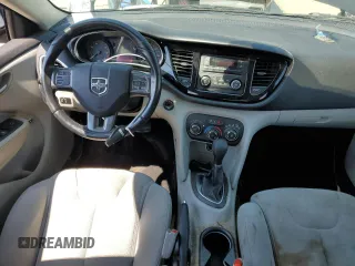 2013 Dodge Dart Rallye with VIN 1C3CDFBA2DD137163, listed as a Copart auction lot 58738844 with 108,822 mi miles and Salvage Title. Bid and sale history available at carsss.com. Image 8.
