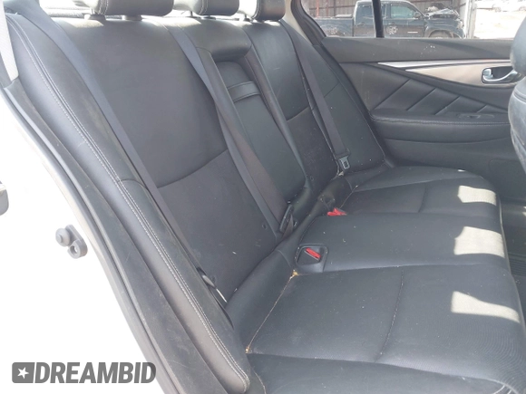 2015 Infiniti Q50 Premium z VIN JN1BV7AP1FM346254, wystawiony jako IAAI lot #42147947 z przebiegiem 147 737 mil mil oraz . Historia ofert i sprzedaży dostępna na DreamBid. Obrazek 8.
