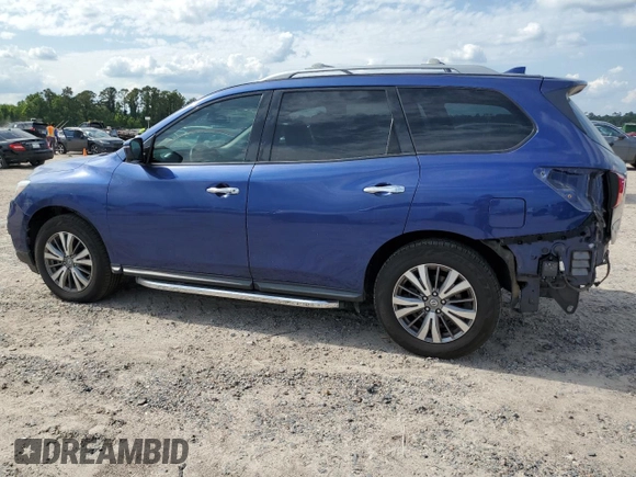 2020 Nissan Pathfinder SL with VIN 5N1DR2CMXLC592300, listed as a Copart auction lot 55471725 with 61,331 mi miles and Salvage title. Bid and sale history available at DreamBid. Image 2.