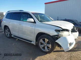 2010 Toyota Highlander Sport with VIN 5TDXK3EH2AS001383, listed as a IAAI auction lot 41264457 with 171,207 mi miles and . Bid and sale history available at DreamBid. Image 1.