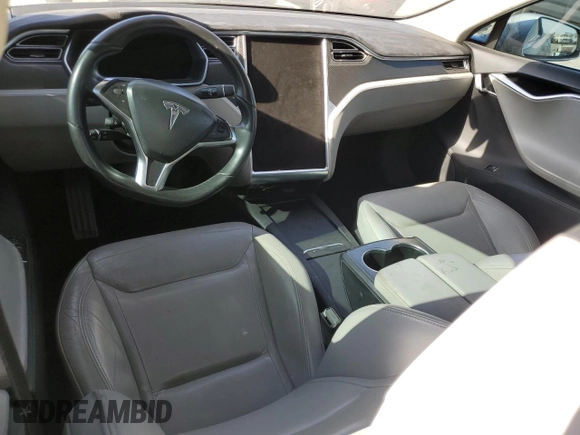 2016 Tesla Model S 90D с VIN 5YJSA1E27GF150737, выставлен на аукционе Copart как лот 53814915 с пробегом Не указан миль и Списание • Salvage title. История ставок и продаж доступна на DreamBid. Изображение 8.