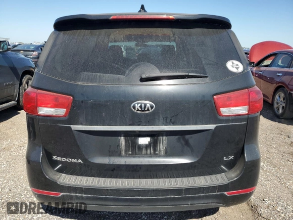 2017 Kia Sedona LX with VIN KNDMB5C15H6236018, listed as a Copart auction lot 48678245 with 86,527 mi miles and Clean Title. Bid and sale history available at carsss.com. Image 6.