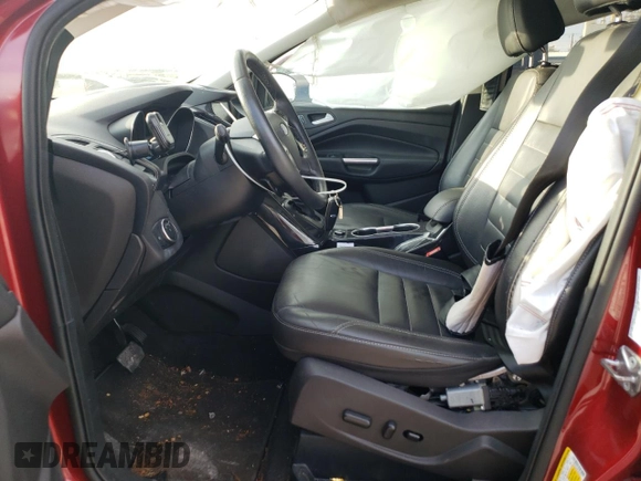 2015 Ford Escape Titanium with VIN 1FMCU9J99FUC64012, listed as a Copart auction lot 41881695 with 110,899 mi miles and Salvage Title. Bid and sale history available at DreamBid. Image 7.