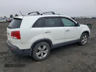 2012 Kia Sorento EX with VIN 5XYKUDA26CG237398, listed as a Copart auction lot 51456975 with 140,152 mi miles and Salvage Title. Bid and sale history available at carsss.com. Image 3.