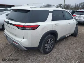 2022 Nissan Pathfinder SL with VIN 5N1DR3CA6NC248462, listed as a IAAI auction lot 41626219 with 49,375 mi miles. Bid and sale history available at carsss.com. Image 4.