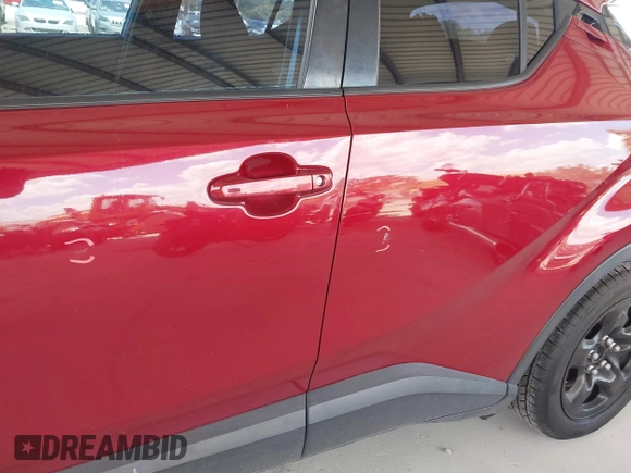 2018 Toyota C-HR XLE with VIN NMTKHMBX0JR058660, listed as a IAAI auction lot 41929790 with 136,358 mi miles. Bid and sale history available at carsss.com. Image 6.