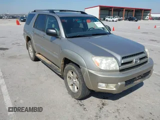 2004 Toyota 4Runner SR5 with VIN JTEBU14R040038342, listed as a IAAI auction lot 41876108 with 265,566 mi miles and . Bid and sale history available at DreamBid. Image 1.
