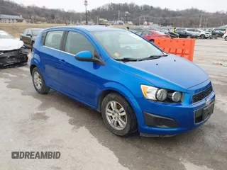 2016 Chevrolet Sonic LT with VIN 1G1JC6SG7G4126294, listed as a IAAI auction lot 41549242 with 102,824 mi miles. Bid and sale history available at carsss.com. Image 1.