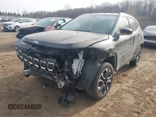2022 Jeep Compass Limited с VIN 3C4NJDCB6NT150079, выставлен на аукционе IAAI как лот 41797861 с пробегом 21 224 миль миль и . История ставок и продаж доступна на DreamBid. Изображение 17.