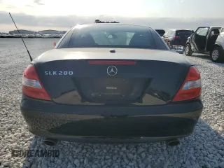 2008 Mercedes-Benz SLK-Class 3.0L with VIN WDBWK54F88F188628, listed as a Copart auction lot 75885594 with 101,940 mi miles and Salvage Title. Bid and sale history available at carsss.com. Image 6.