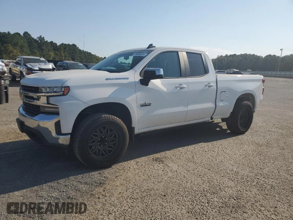 2019 Chevrolet Silverado 1500 LT with VIN 1GCRWCEK0KZ344332, listed as a Copart auction lot 74849024 with 162,053 mi miles and Salvage Title. Bid and sale history available at DreamBid. Image 1.