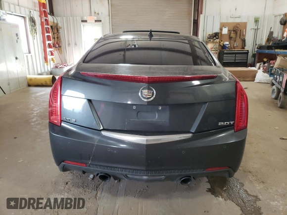 2014 Cadillac ATS Luxury RWD with VIN 1G6AB5RX3E0156135, listed as a Copart auction lot 49299385 with 149,110 mi miles and Salvage title. Bid and sale history available at DreamBid. Image 6.