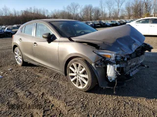 2017 Mazda 3 Grand Touring with VIN JM1BN1M35H1140751, listed as a Copart auction lot 80902854 with 61,384 mi miles and Salvage Title. Bid and sale history available at DreamBid. Image 4.