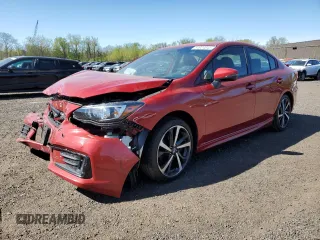 2021 Subaru Impreza Special Sports с VIN 4S3GKAL62M3600182, выставлен на аукционе Copart как лот 54924845 с пробегом 58 450 миль миль и Списание • Salvage title. История ставок и продаж доступна на DreamBid. Изображение 1.