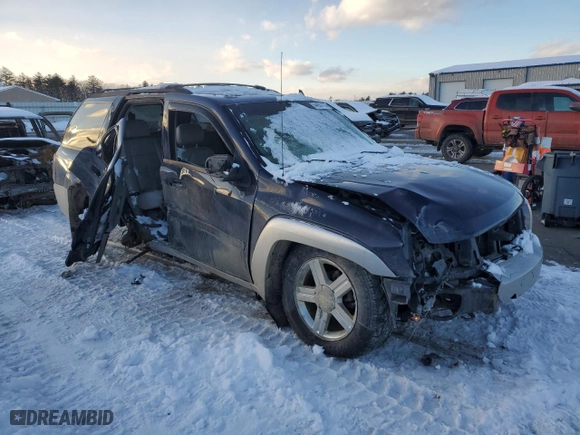 2007 Chevrolet TrailBlazer LT with VIN 1GNDT13S272166974, listed as a Copart auction lot 44859195 with NaN miles and Salvage Title. Bid and sale history available at carsss.com. Image 4.