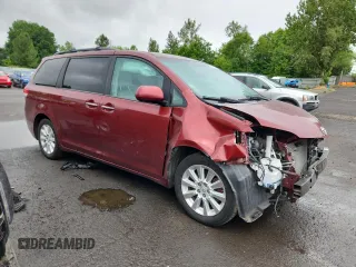 2014 Toyota Sienna Limited with VIN 5TDDK3DC3ES072056, listed as a Copart auction lot 58767595 with 85,845 mi miles and Salvage title. Bid and sale history available at DreamBid. Image 4.