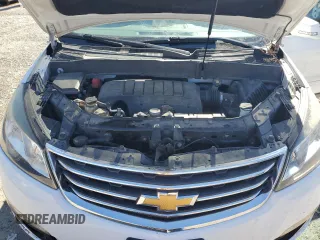 2016 Chevrolet Traverse LT with VIN 1GNKVGKD4GJ329721, listed as a Copart auction lot 46323155 with 151,393 mi miles and Salvage Title. Bid and sale history available at DreamBid. Image 12.