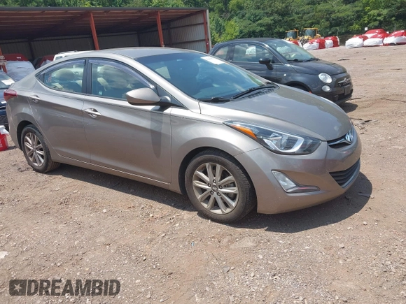 2016 Hyundai Elantra SE with VIN 5NPDH4AE6GH718578, listed as a IAAI auction lot 42680861 with 103,186 mi miles and . Bid and sale history available at DreamBid. Image 1.