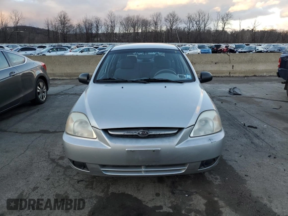 2003 Kia Rio with VIN KNADC165836134738, listed as a Copart auction lot 87366624 with 34,364 mi miles and Clean Title. Bid and sale history available at carsss.com. Image 5.