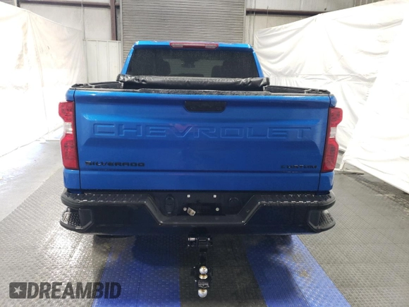 2024 Chevrolet Silverado 1500 Custom Trail Boss with VIN 3GCPDCEK5RG210052, listed as a Copart auction lot 43532845 with 16,147 mi miles and Clean Title. Bid and sale history available at carsss.com. Image 6.