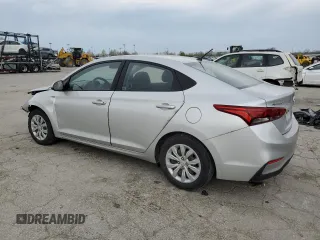 2019 Hyundai Accent SE with VIN 3KPC24A35KE060230, listed as a Copart auction lot 52606115 with 127,481 mi miles and Salvage Title. Bid and sale history available at DreamBid. Image 2.