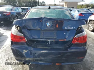 2010 BMW 5 Series 528i xDrive with VIN WBANV1C53AC445141, listed as a Copart auction lot 45191155 with 132,443 mi miles and Salvage Title. Bid and sale history available at carsss.com. Image 6.