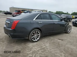 2017 Cadillac CTS Luxury AWD with VIN 1G6AX5SX1H0154089, listed as a Copart auction lot 54744095 with 90,851 mi miles and Salvage title. Bid and sale history available at DreamBid. Image 3.