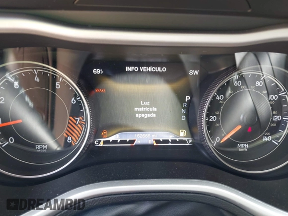 2015 Jeep Cherokee Limited with VIN 1C4PJMDS1FW571937, listed as a IAAI auction lot 42106209 with 162,666 mi miles and . Bid and sale history available at DreamBid. Image 7.