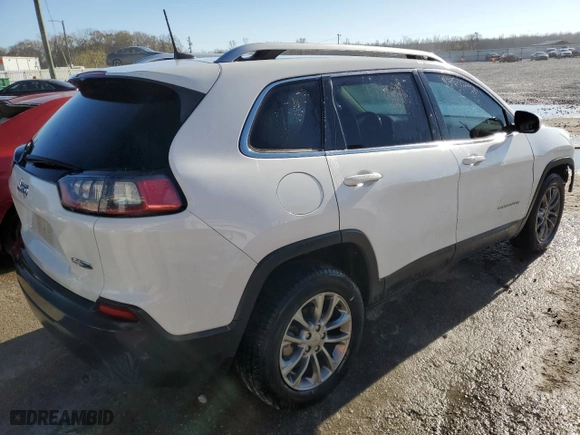 2019 Jeep Cherokee Latitude Plus with VIN 1C4PJLLB8KD154199, listed as a Copart auction lot 87306894 with 136,913 mi miles and Salvage Title. Bid and sale history available at carsss.com. Image 3.