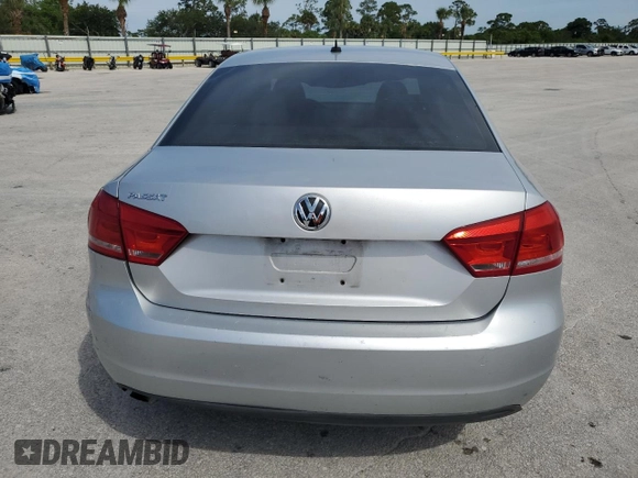 2012 Volkswagen Passat S with VIN 1VWAP7A37CC033613, listed as a Copart auction lot 63634505 with 398,735 mi miles and Salvage title. Bid and sale history available at DreamBid. Image 6.