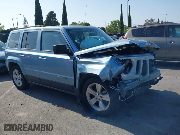 2014 Jeep Patriot Latitude with VIN 1C4NJPFB5ED536401, listed as a IAAI auction lot 42383752 with 68,657 mi miles and . Bid and sale history available at DreamBid. Image 1.