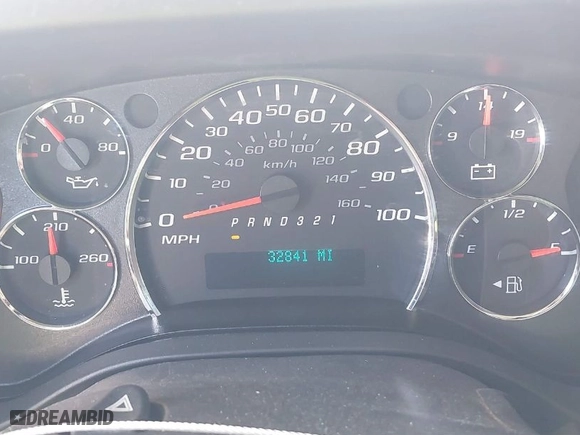 2008 Chevrolet Express Cargo Van with VIN 1GCFG15X781193027, listed as a IAAI auction lot 41403123 with 32,841 mi miles. Bid and sale history available at carsss.com. Image 7.