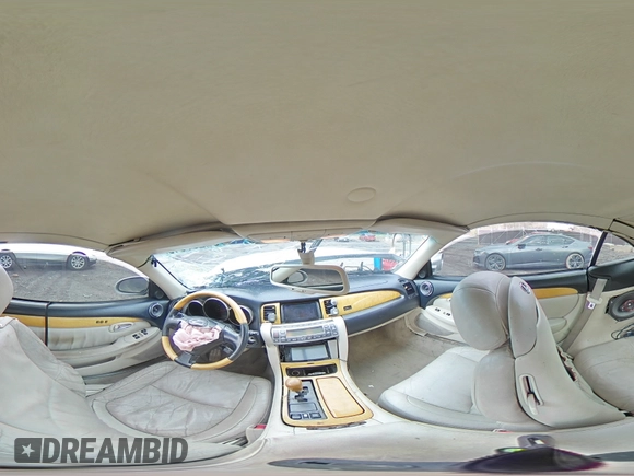 2003 Lexus SC 430 with VIN JTHFN48Y130040197, listed as a Copart auction lot 52257545 with Not Provided miles and Salvage Title. Bid and sale history available at DreamBid. Image 13.