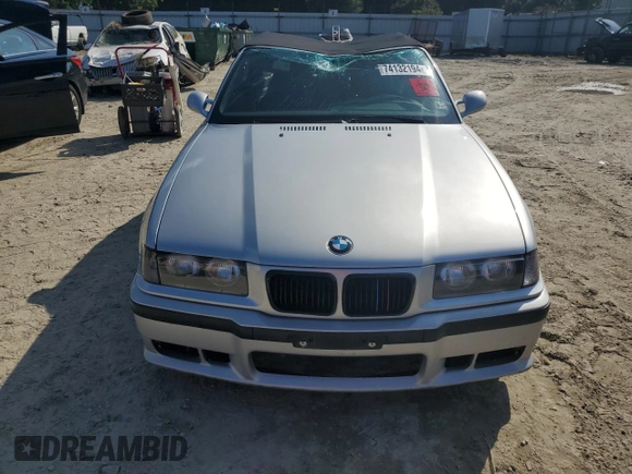 1999 BMW 3 Series M3 with VIN WBSBK0336XEC41854, listed as a Copart auction lot 74132194 with 150,869 mi miles and Salvage Title. Bid and sale history available at carsss.com. Image 5.