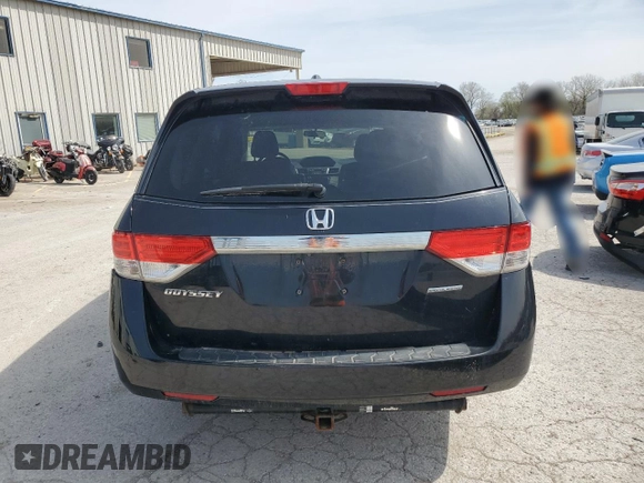 2016 Honda Odyssey SE with VIN 5FNRL5H35GB059759, listed as a Copart auction lot 50419465 with 151,196 mi miles and Salvage Title. Bid and sale history available at DreamBid. Image 6.