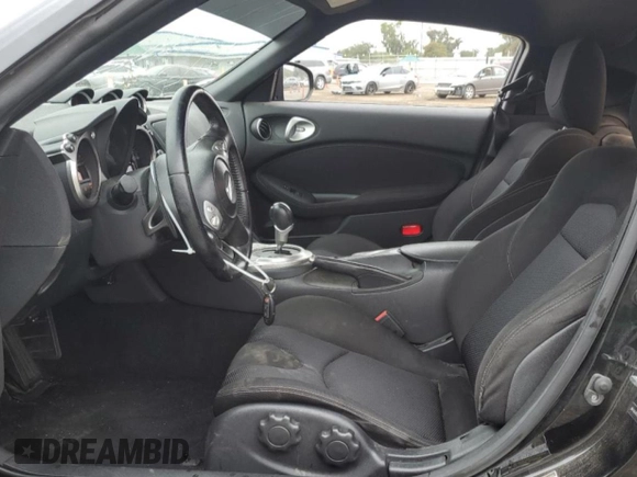 2015 Nissan 370Z with VIN JN1AZ4EH8FM444456, listed as a Copart auction lot 76279024 with 58,513 mi miles and Salvage Title. Bid and sale history available at carsss.com. Image 7.