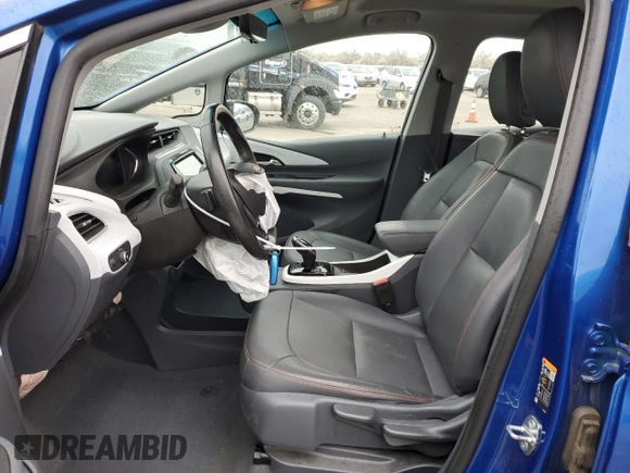 2020 Chevrolet Bolt EV Premier with VIN 1G1FZ6S04L4123662, listed as a Copart auction lot 43017423 with 42,121 mi miles. Bid and sale history available at carsss.com. Image 7.