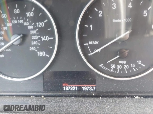 2012 BMW 3 Series 328i with VIN WBA3A5C59CF349364, listed as a IAAI auction lot 41764345 with 187,221 mi miles and . Bid and sale history available at carsss.com. Image 7.
