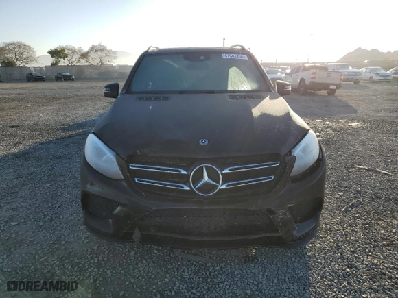 2018 Mercedes-Benz GLE with VIN 4JGDA5JB7JB052447, listed as a Copart auction lot 47041255 with NaN miles and Salvage Title. Bid and sale history available at carsss.com. Image 5.