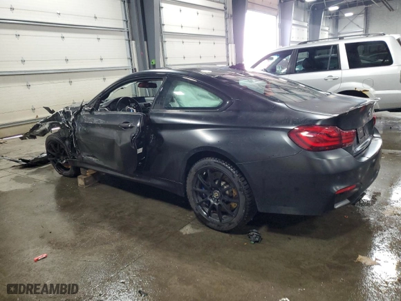 2020 BMW M4 with VIN WBS4Y9C03LFJ62967, listed as a Copart auction lot 82582984 with NaN miles and Salvage Title. Bid and sale history available at carsss.com. Image 2.