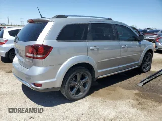 2019 Dodge Journey Crossroad z VIN 3C4PDCGG1KT797517, wystawiony jako Copart lot #54095955 z przebiegiem 40 186 mil mil oraz Szkoda całkowita • Salvage title. Historia ofert i sprzedaży dostępna na DreamBid. Obrazek 3.