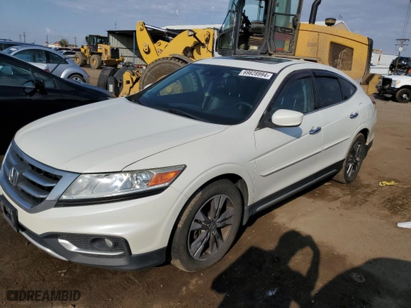 2013 Honda Crosstour EX-L with VIN 5J6TF2H57DL003371, listed as a Copart auction lot 69828994 with 188,305 mi miles and Salvage Title. Bid and sale history available at carsss.com. Image 1.