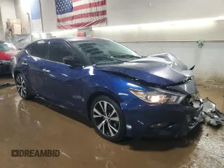 2018 Nissan Maxima SV with VIN 1N4AA6AP0JC371956, listed as a Copart auction lot 48226115 with 95,319 mi miles and Salvage Title. Bid and sale history available at DreamBid. Image 4.